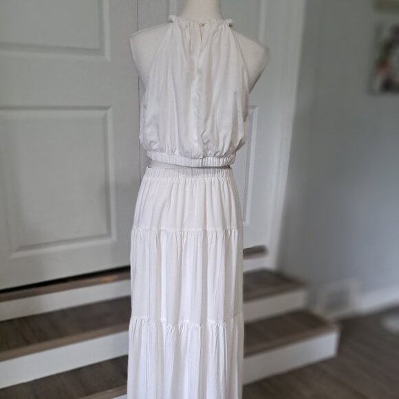 MIHOLL Maxi Casual Sleeveless Halter Neck  A-Line Flowy Sun Dress XL NWT - Picture 7 of 13